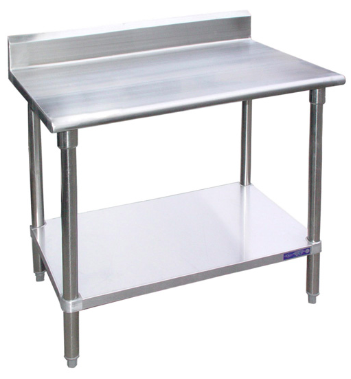 48" X 24" STAINLESS STEEL WORK TABLE W