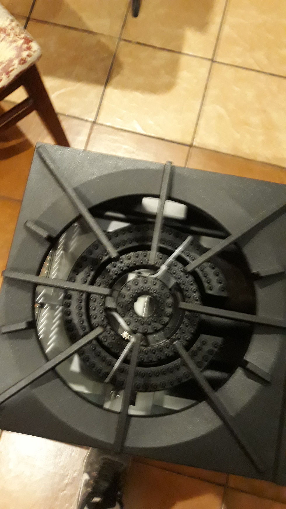 Thumbnail: 18" Single Burner Commercial Gas Stock Pot Range