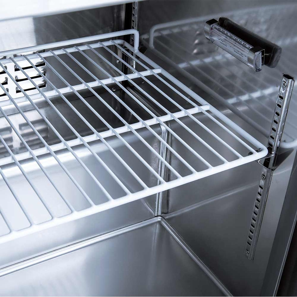 Thumbnail: 60" Undercounter Worktop Refrigerator with 4” Backsplash