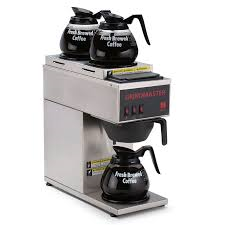 Portable Pourover Coffee Brewer w/ (1) Lower & (2) Upper Warmers, 120v