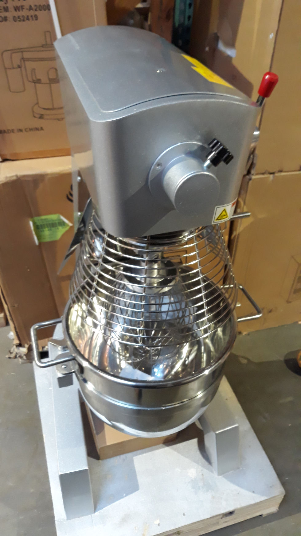 Thumbnail: 30 Quart Gear Driven Commercial Planetary Stand Mixer with Timer 