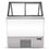 Thumbnail: 56" 10-Pan White Gelato Ice Cream Dipping Cabinet Display Freezer