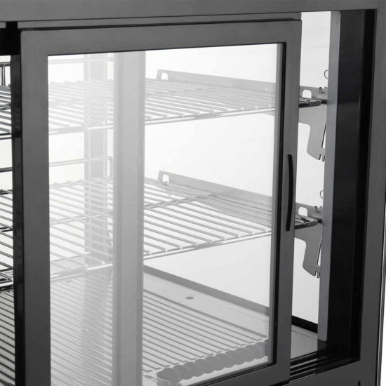 Thumbnail: 48" Countertop Refrigerated Straight Glass Bakery Display Case with LED Lighting