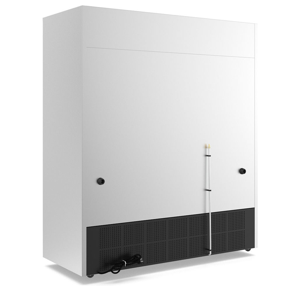 Thumbnail: 72" Open Air Cooler Grab and Go Refrigerator, 220V
