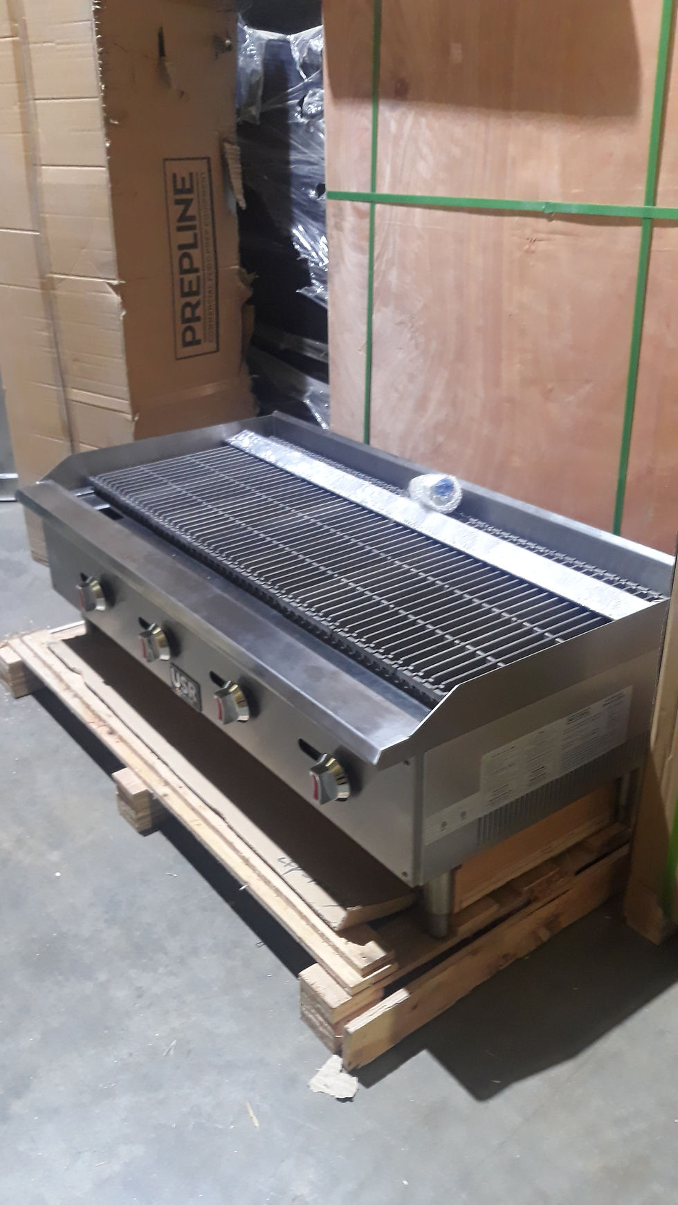 Thumbnail: 48" Gas Countertop Radiant Charbroiler