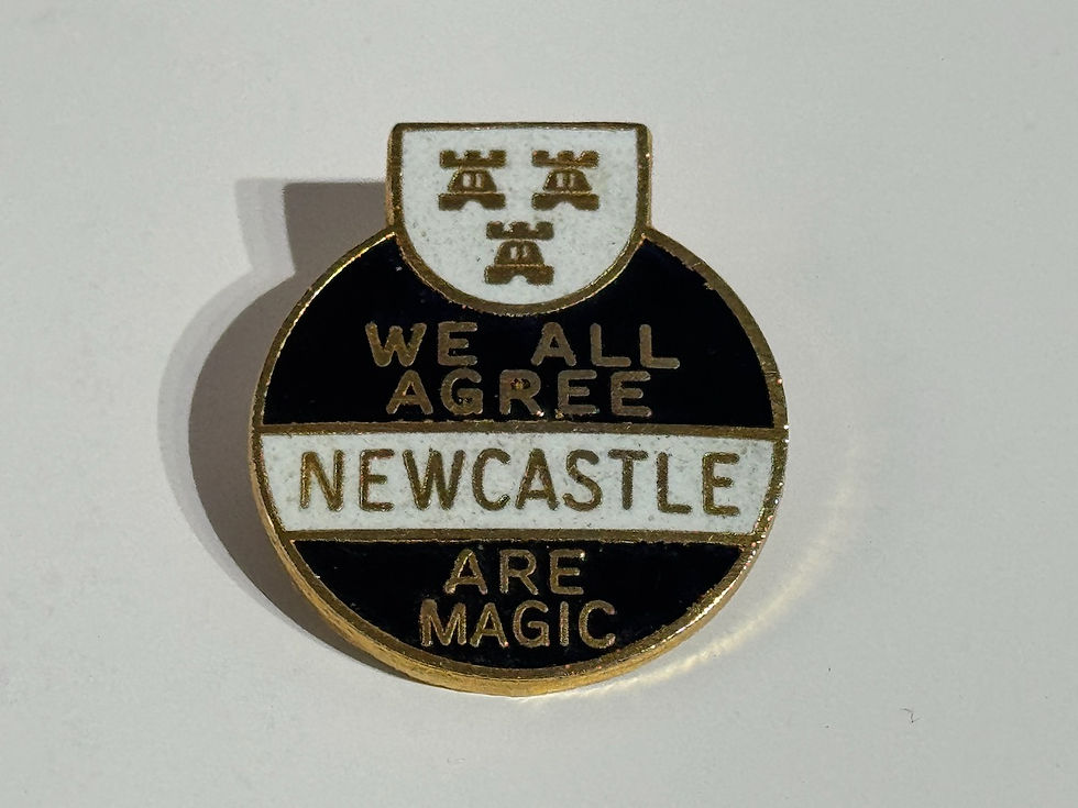We All Agree Newcastle Are Magic Enamel Badge by Coffer