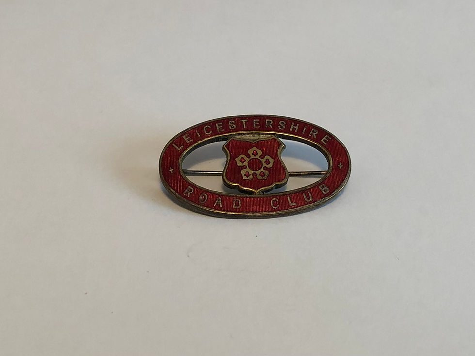Antique/Vintage Leicestershire Road Club Enamel Badge