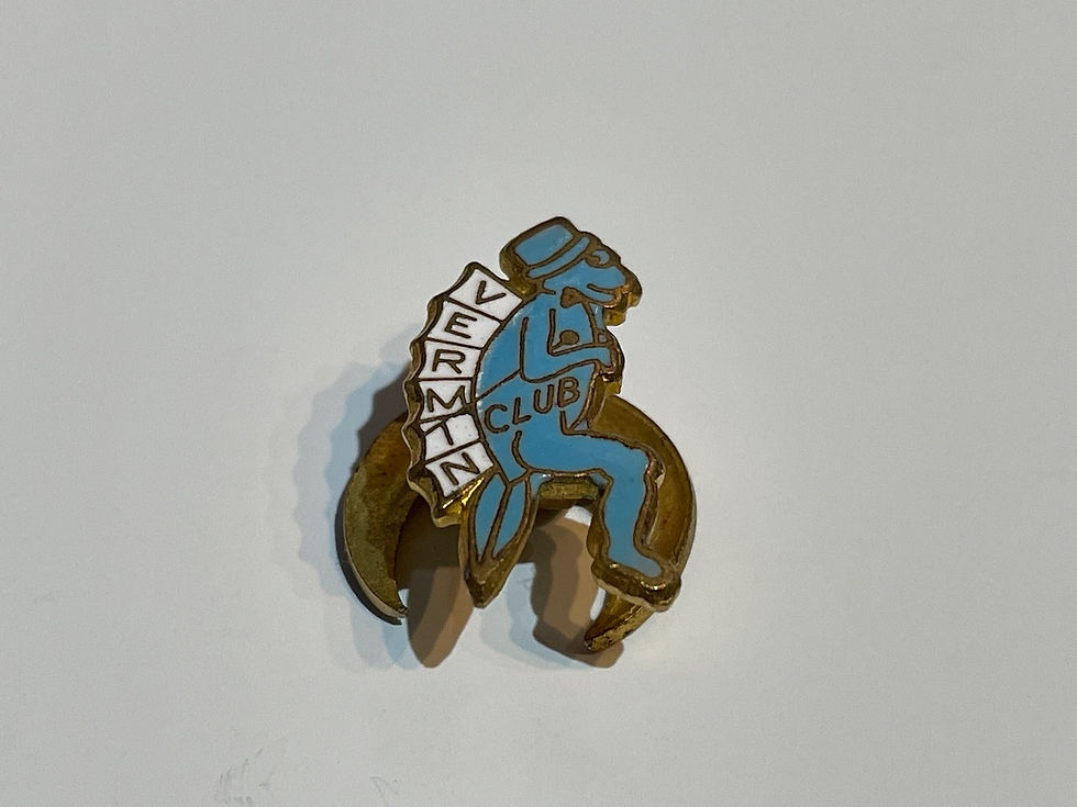 1940s Vermin Club (Conservative Party) Enamel Badge