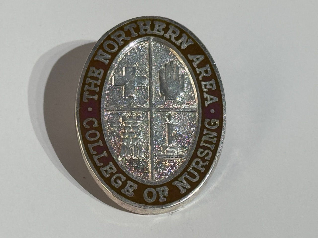 The Northern Area College of Nursing Hallmarked Silver Badge