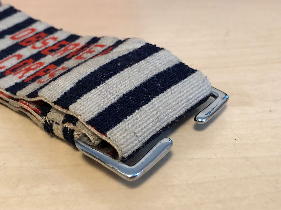 Thumbnail: Rare Original WW2 Era Observer Corps Armband End