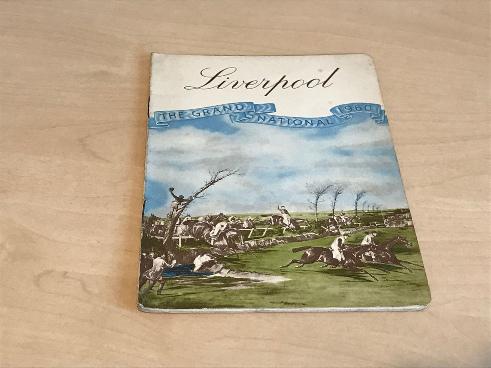 1960 Liverpool Grand National Meeting Race Card
