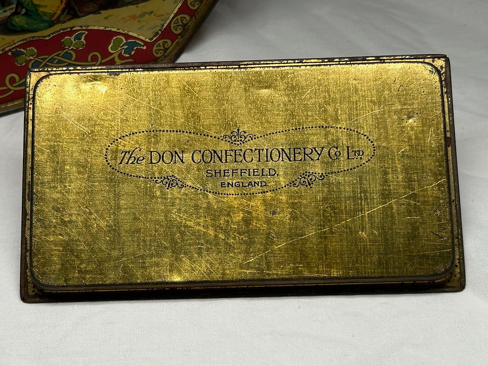 Thumbnail: Don Confectionary Ltd Sheffield Indian Tin Lid