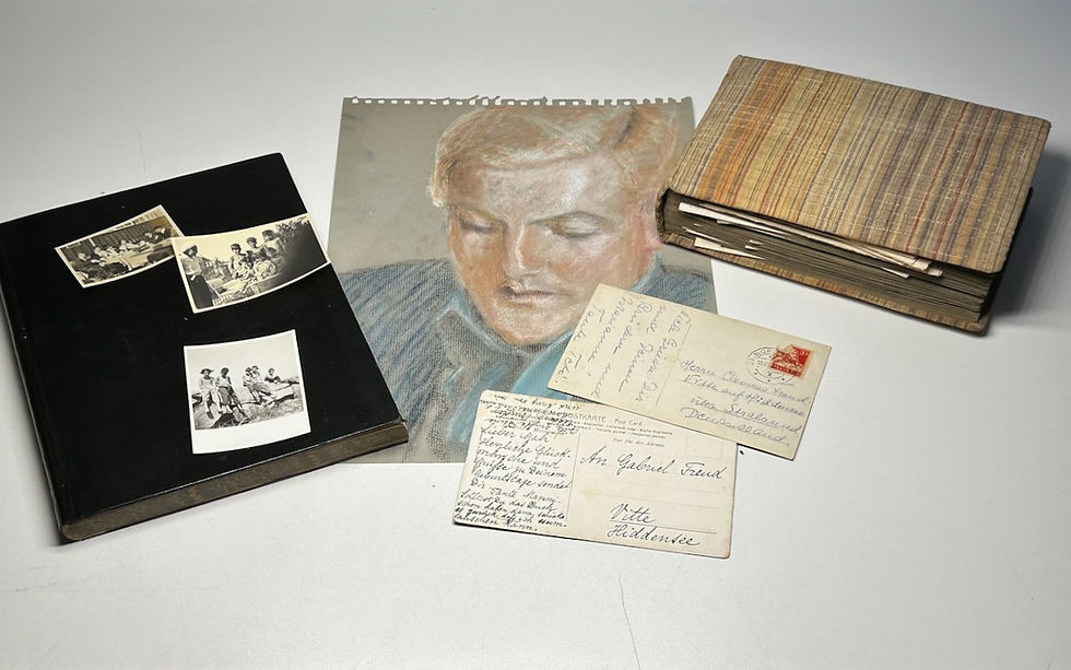Lucien Freud + Family Items