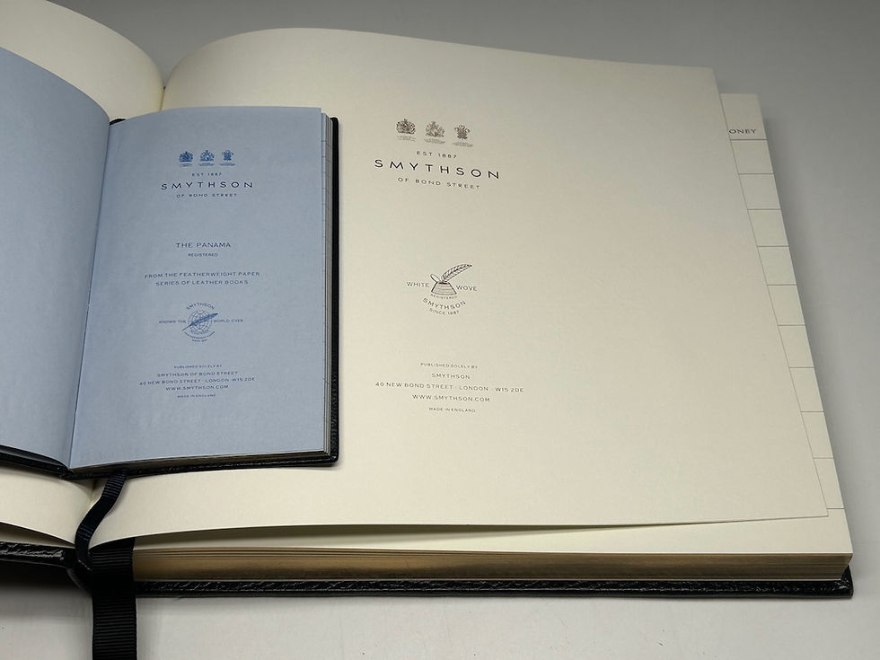 Thumbnail: Smythson of Bond Street Racing Record & Notes Index