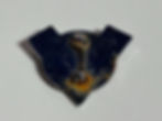 1977 Liverpool Record 10 Times V Shaped Badge