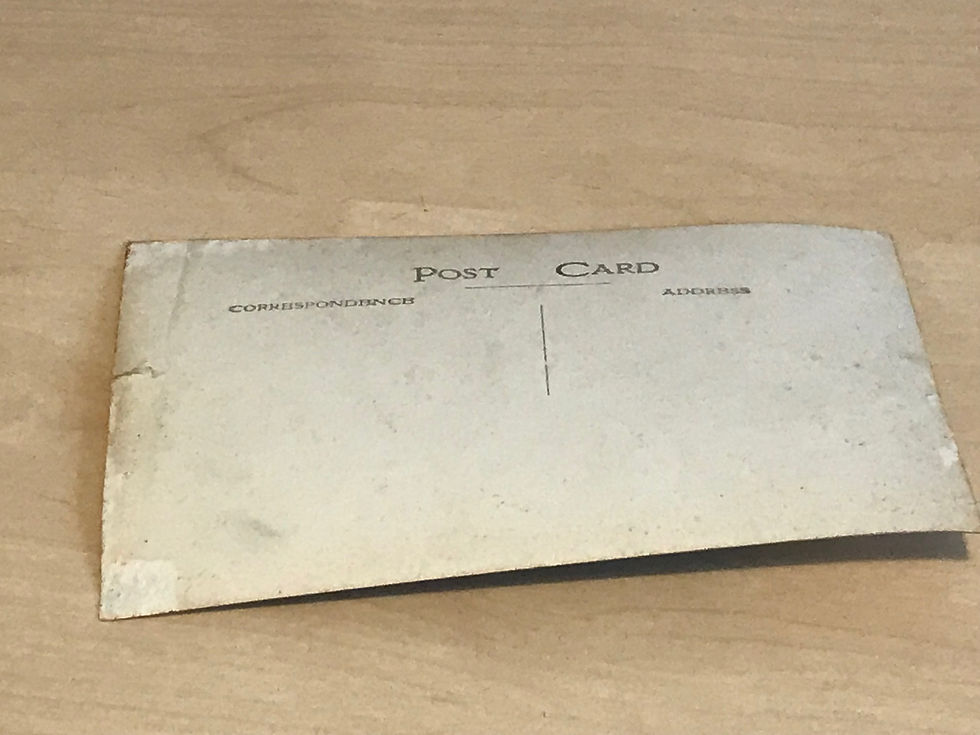 Thumbnail: Hand Signed 1930s Trim Tennis Postcard Enrique Maier Back