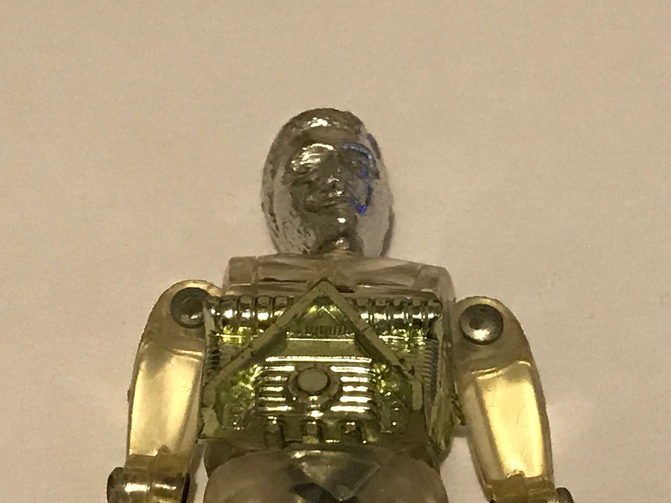 1976 Mego Micronaut Time Traveller Action Figure Top