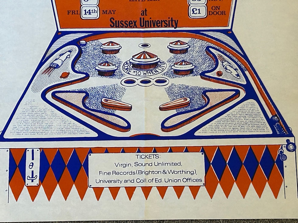 Thumbnail: Original 1970s Kursaal Flyers Poster