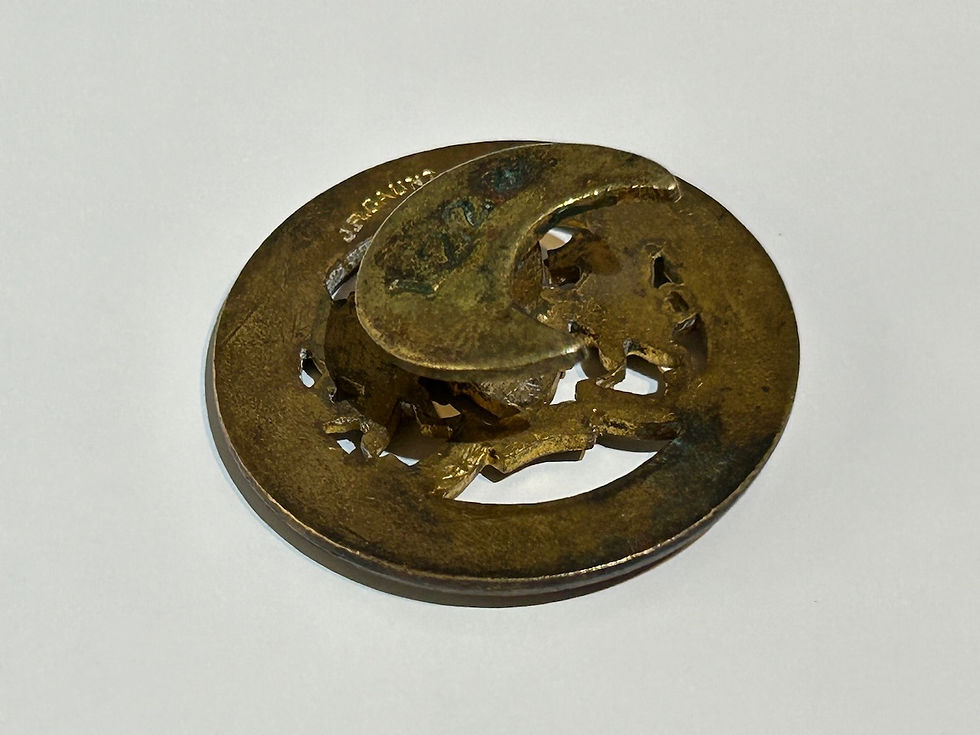 Obsolete City of London Police Reserve Enamel Badge No.1228 Back