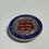 Thumbnail: 1928 Hallmarked Silver Essex County School's Football Association Badge Close