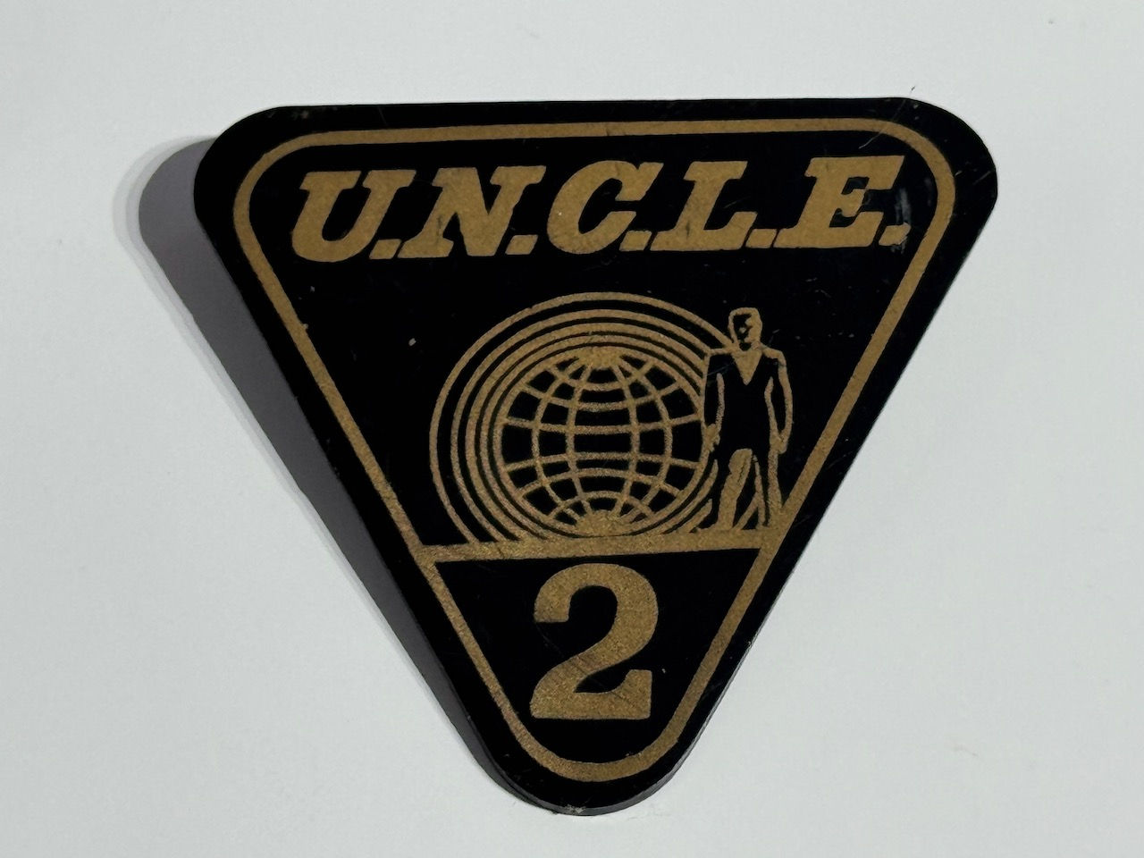 1962 Lone Star Man From UNCLE Badge No.2