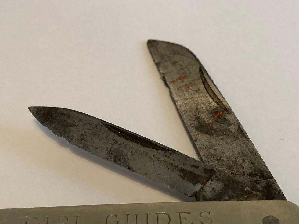 Thumbnail: Rare Vintage Girl Guides Pen Knife Blade