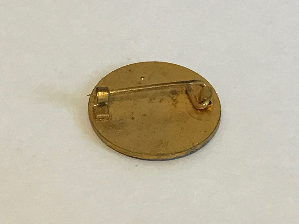 Vintage Bicester & Warden Hill Hunt Supporters Club Enamel Badge Bacj