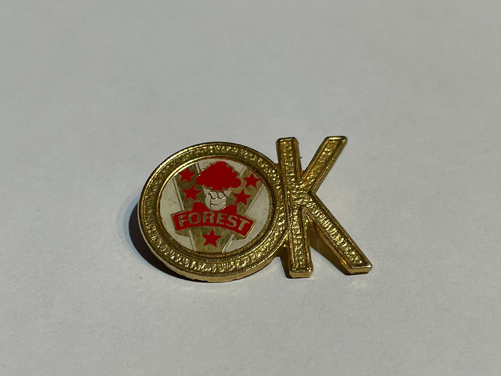 Nottingham Forest Football Club OK Insert Badge Close