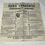 Thumbnail: 1947 FA Cup Final Song Sheet