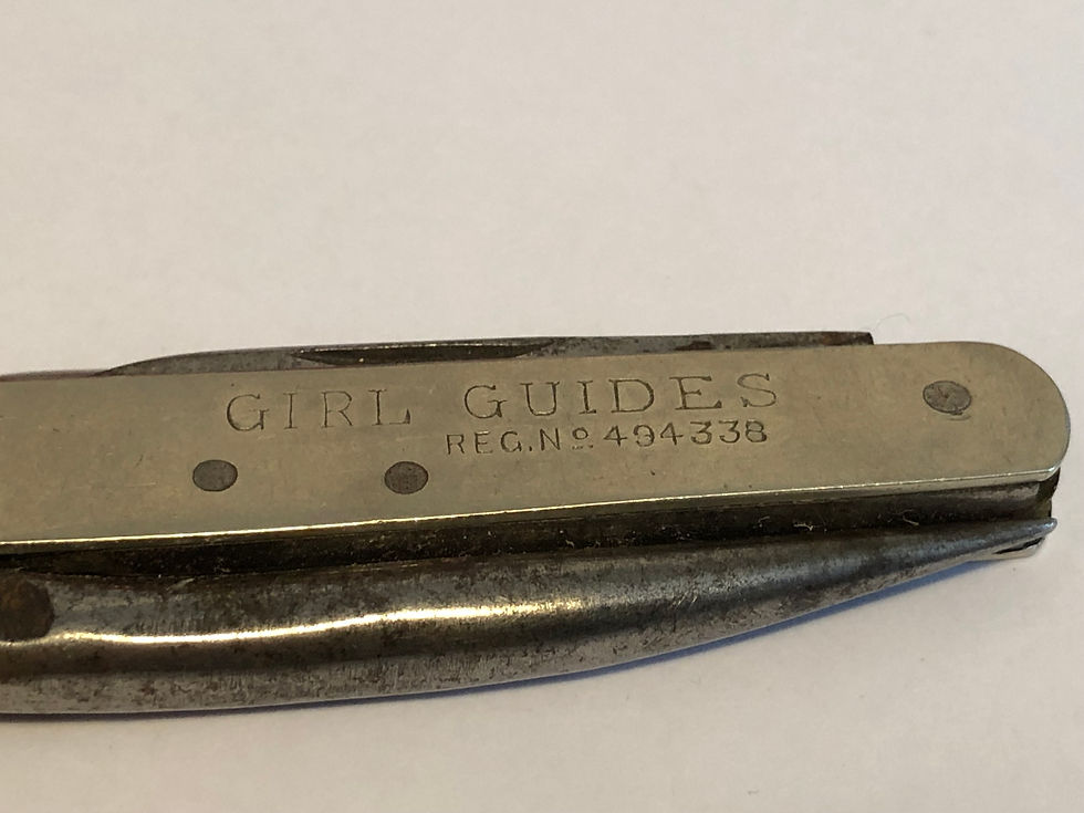 Rare Vintage Girl Guides Pen Knife