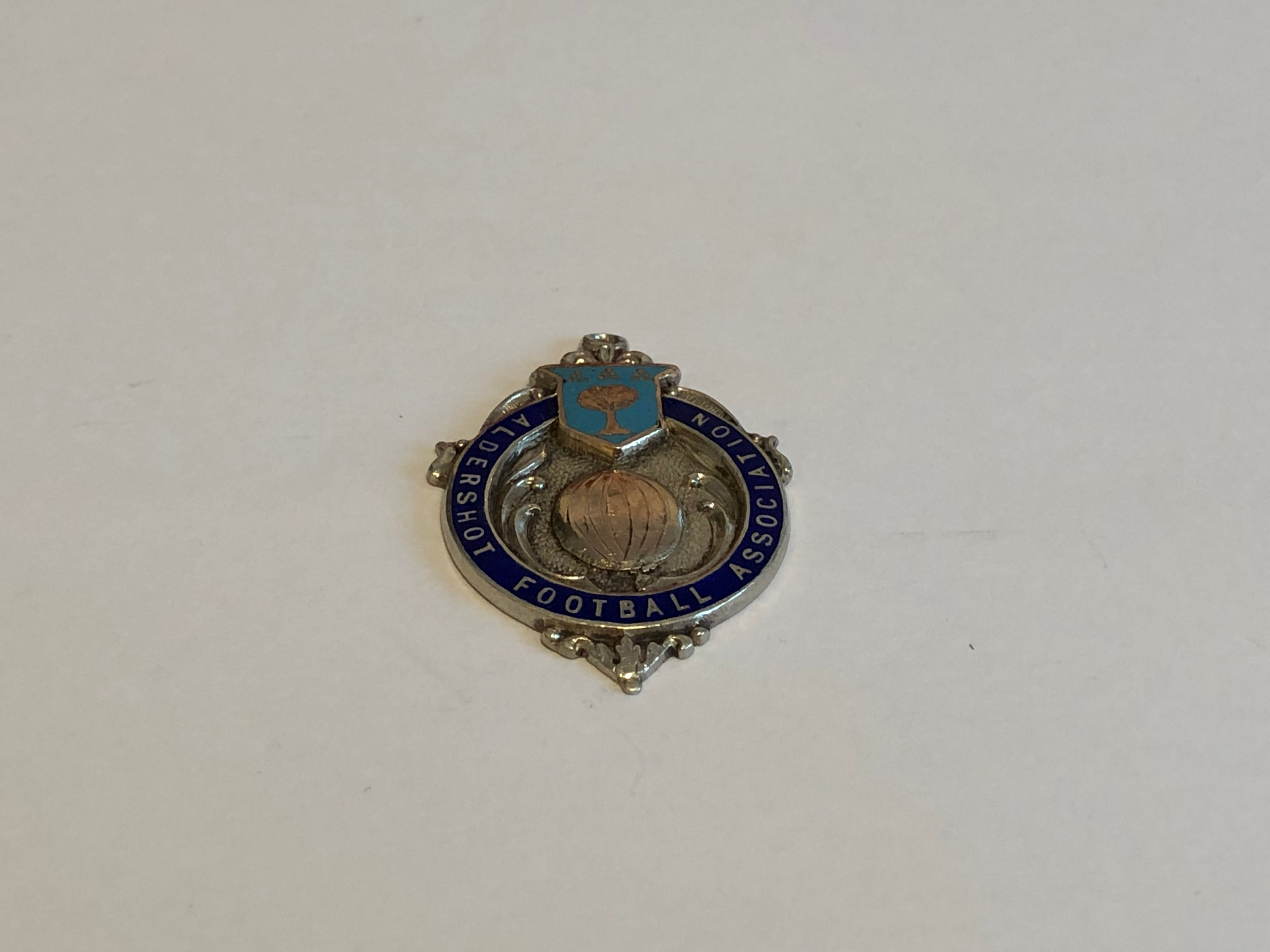Hallmarked Silver Aldershot Football Association Medal