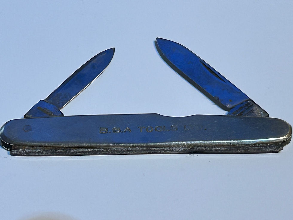 Small Vintage B.S.A. Tools Ltd (Birmingham) Advertising Pen Knife