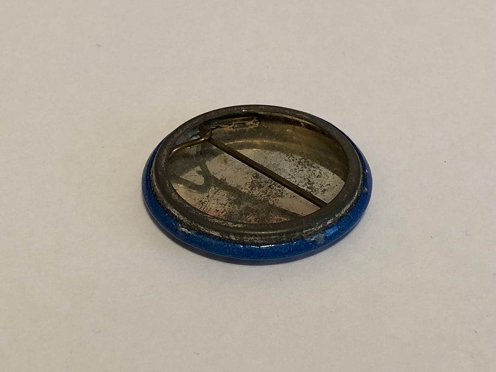 Vintage Armitages Bertie Club Pin Badge Back