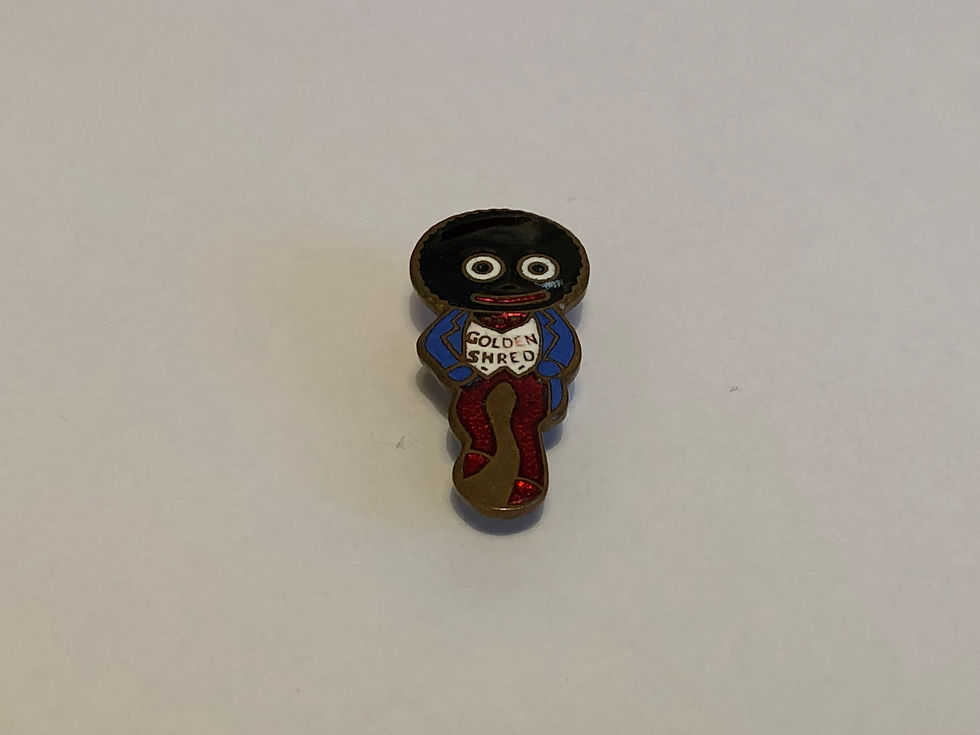 Vintage Robertsons Standard Golly Enamel Badge