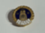 Vintage Leeds United Owl Logo Enamel Badge by Coffer
