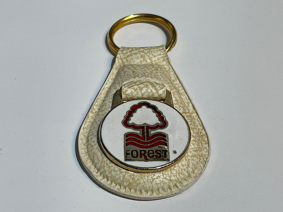Vintage Nottingham Forest Football Club Keyring