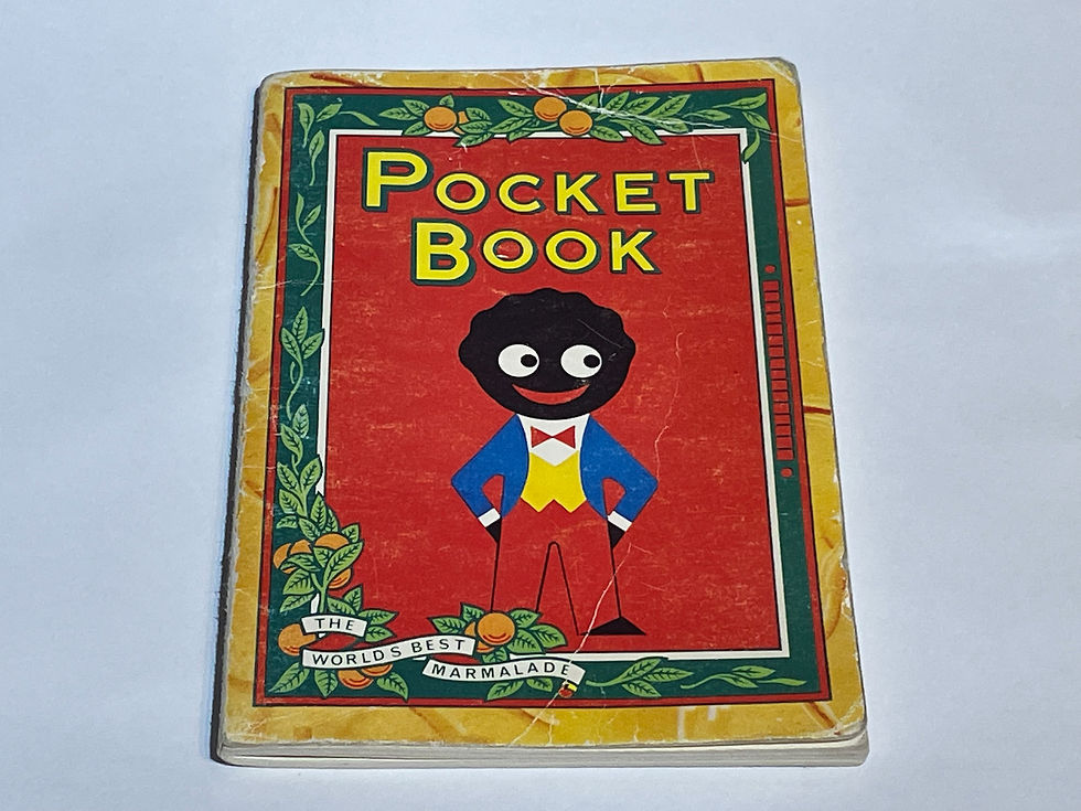 Vintage (1981) Robertson & Son Golly Pocket Note Book