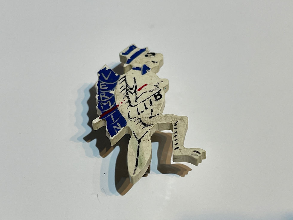 Vintage Vermin Club (Conservative Party) Badge