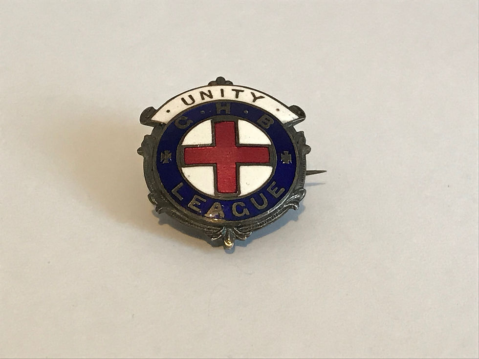 Vintage General Hospital Birmingham Nursing Enamel Badge
