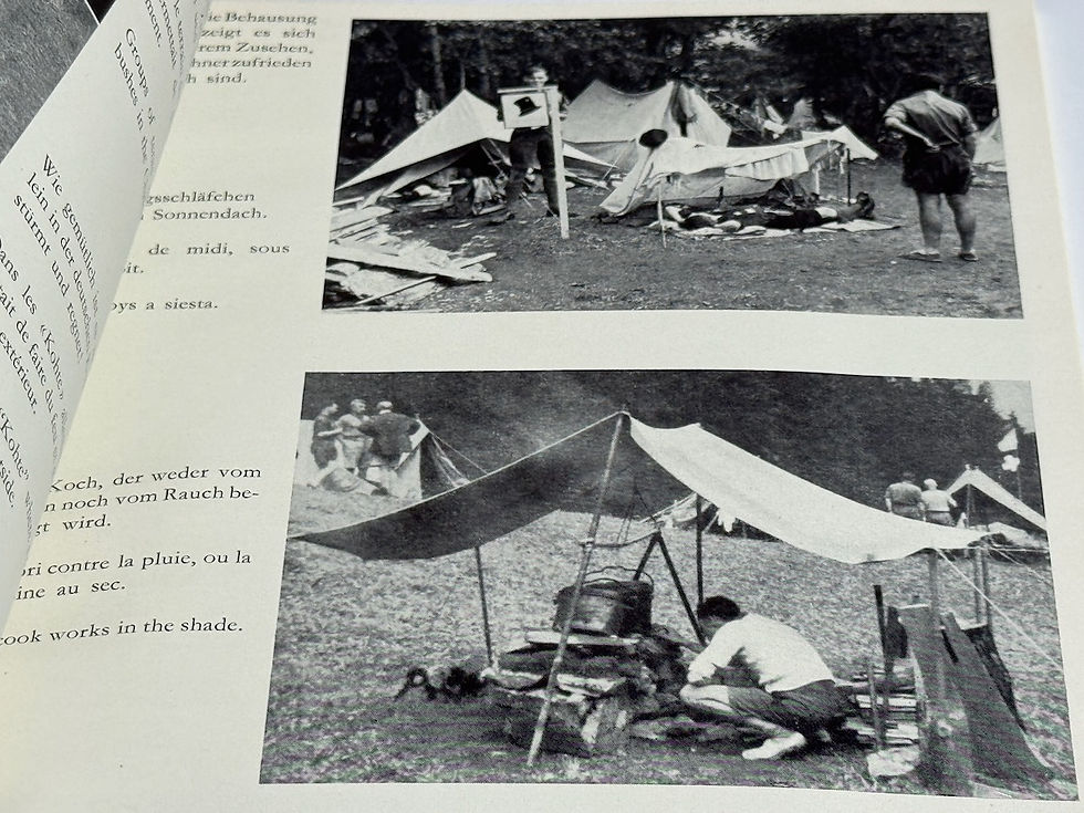 Thumbnail: 1953 Scout Jamboree Official Souvenir Picture Book Photo 1