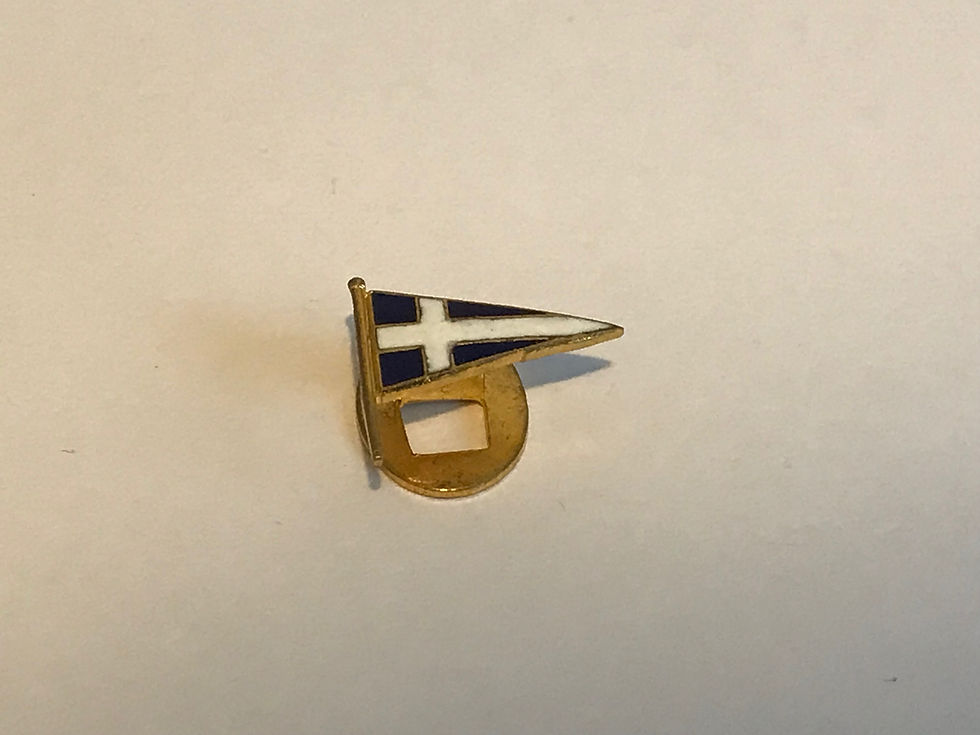 Hampton Boats Norfolk Broads Enamel Burgee / Badge