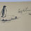 Thumbnail: Commander E.R.G Evans Autographed Penguin Sketch