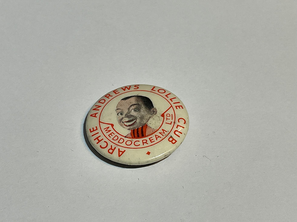 Vintage Archie Andrews Lollie Club Pin Badge