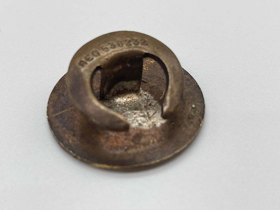 Vintage Derby & District Motor Club Enamel Badge Repair