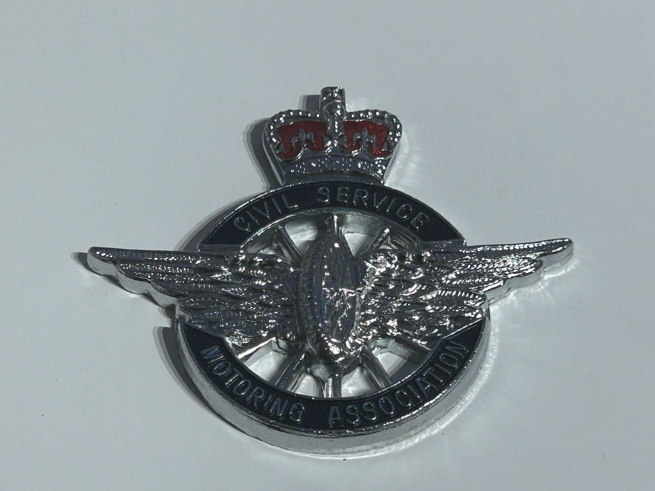 Civil Service Motoring Association (CSMA) Car Badge