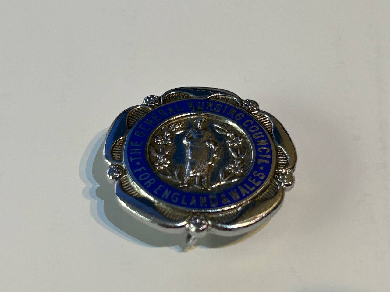 1950 The General Nursing Council for England & Wales Enamel Badge