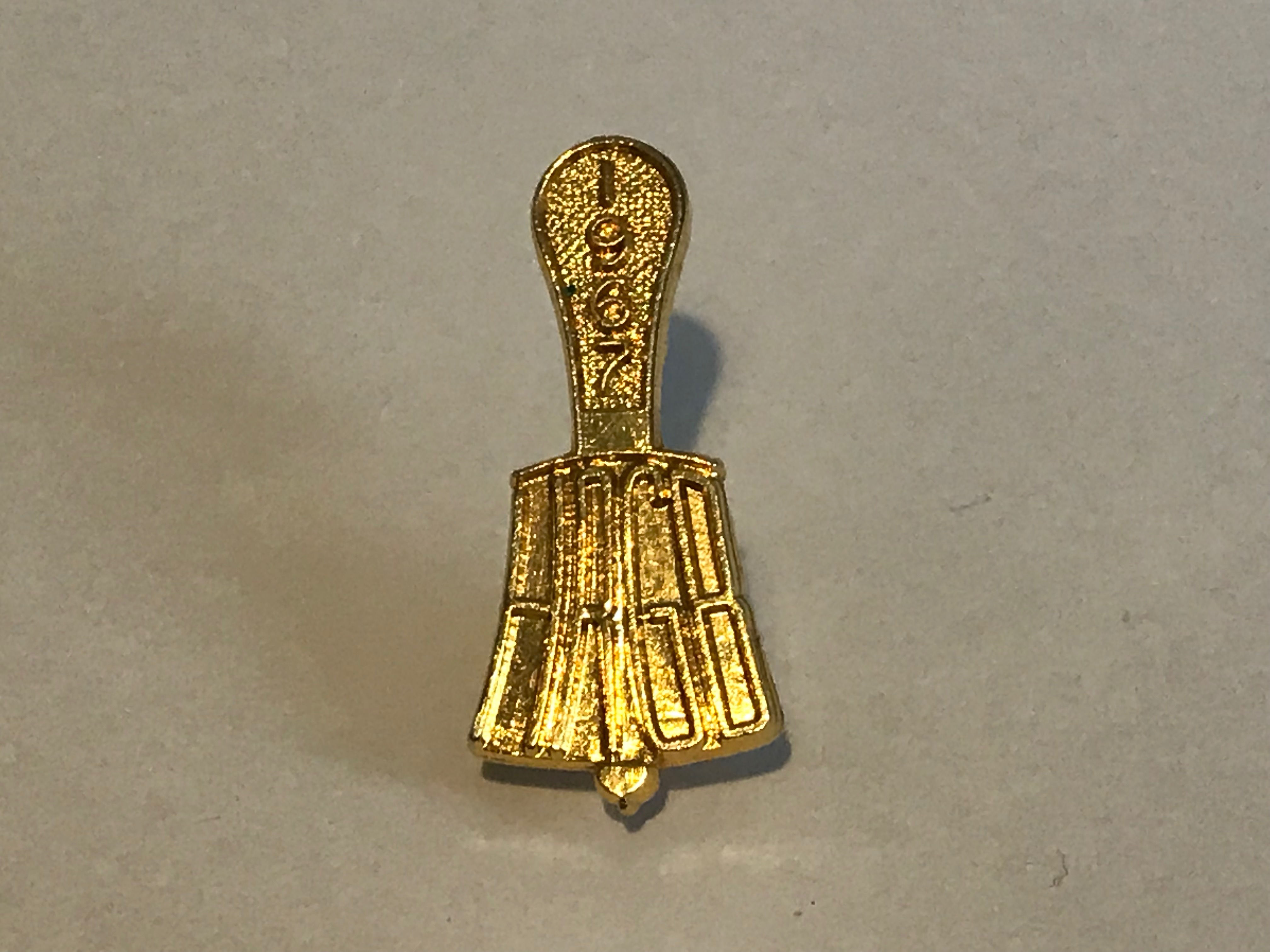 1967 Handbell Ringers of Great Britain Metal Badge Front