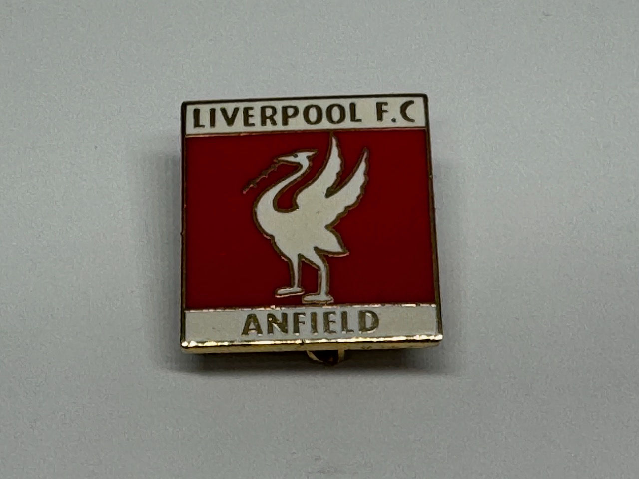 Vintage Liverpool Football Club Anfield Enamel Badge