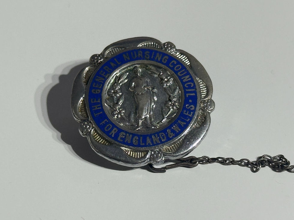 1948 General Nursing Council for England & Wales Enamel Badge
