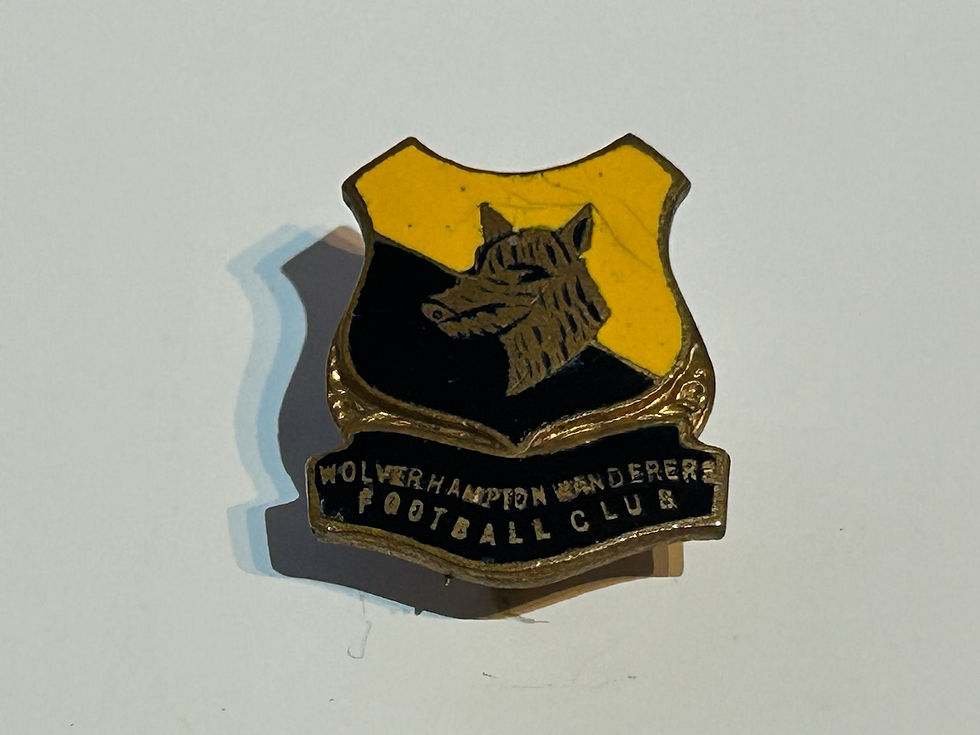 Vintage Wolverhampton Wanderers Football Club Badge